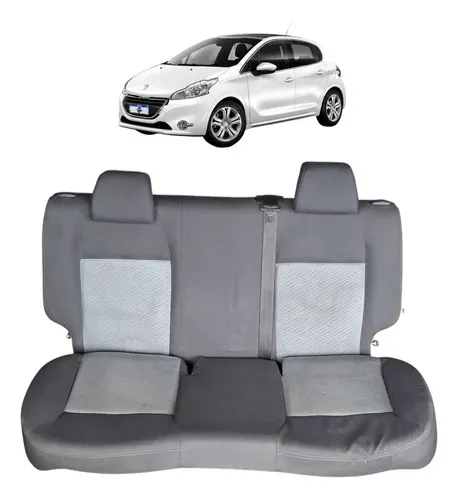 Banco Traseiro Peugeot 208 1.5 2015 Uzad0 Cinza