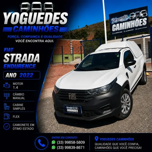 Fiat Strada Endurance 1.4 Flex 8V CS Plus 2022
