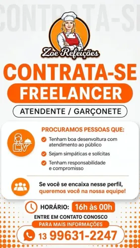 Vaga para free lance