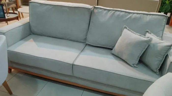 Vendo sofá de linho, Esse sofá mede 2.18 muito conservado!