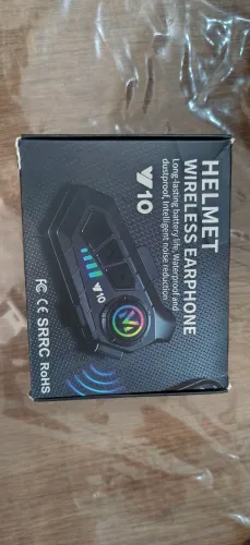 Fone V10 pra capacete 