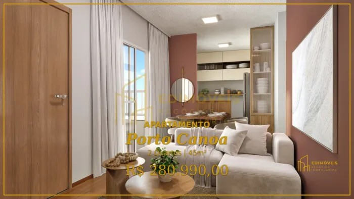 Seu futuro começa aqui: Apartamento em Porto Canoa, venha conferir!