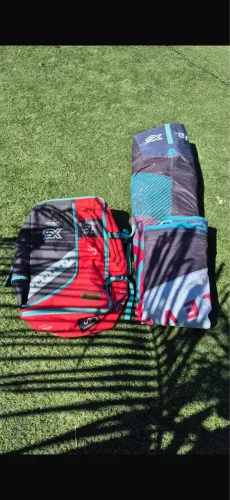 Kite eleveight xs 12m com barra kitesurf
