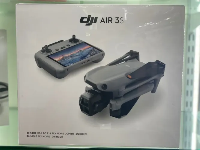 DJI Air 3s Combo Tela Novo