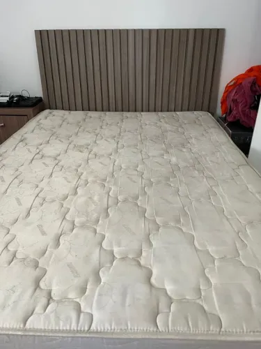 Cama box casal + colchão D33
