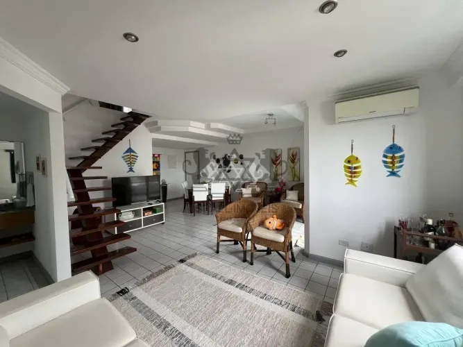 Cobertura maravilhosa 3 dorms c/2 suites a 100 metros da praia Martim de Sá, Caraguatatuba