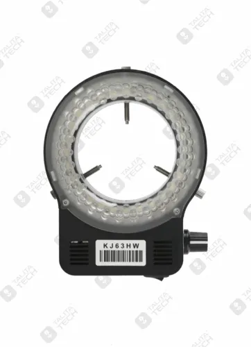 Lâmpada Anel Microscópio KJ63HW 56 LEDs Iluminação Led Bivolt Preta