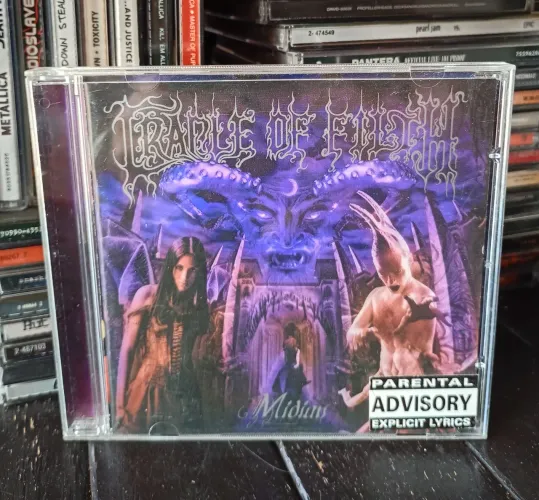 Cd Cradle Of Filth Midian 2000