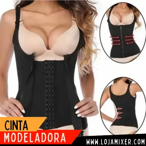 Colete Térmico Redutor de Medidas Cinta Modeladora  _  ES50