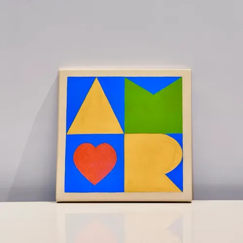 Acrílico sob tela 30x30