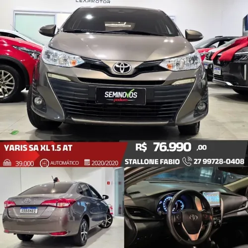 Toyota Yaris XL Live Sedan 1.5 Flex 16V 4P AUT 2020