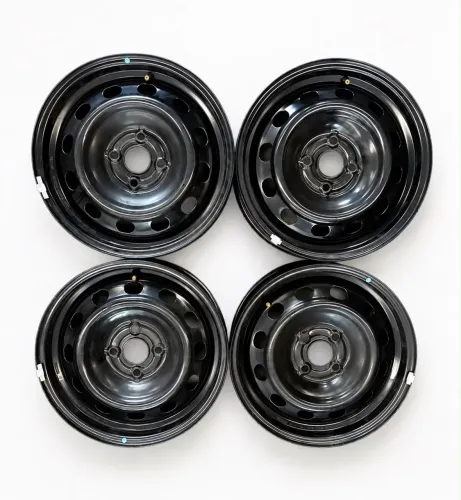 Rodas de Ferro Originais Geely EX2 Pro - Jogo com 4 Unidades