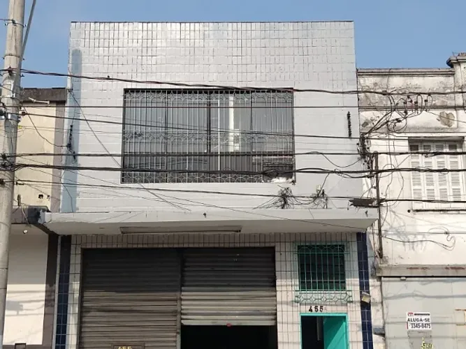 ? ALUGA-SE SALA COMERCIAL - 232m² | VILA MATHIAS - SANTOS/SP