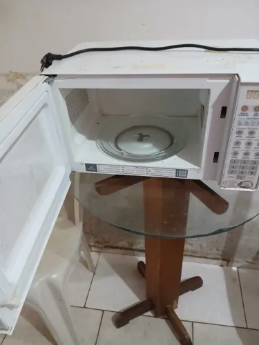 Microondas com problema