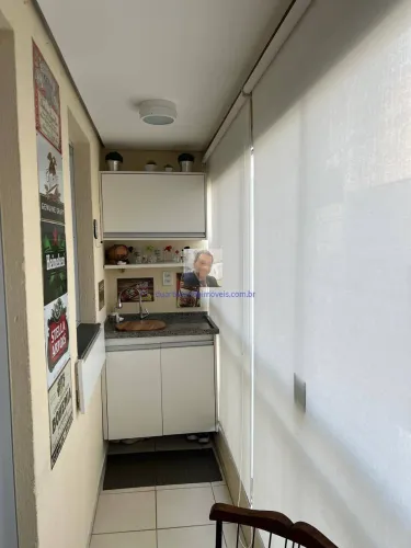 Apartamento MOBILIADO com 2 dormitórios à venda, 54 m² , SACADA DE VIDRO