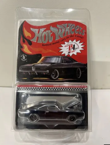Hot Wheels RLC Red Line Club 2020 Dodge Charger R/T 1969 Preto