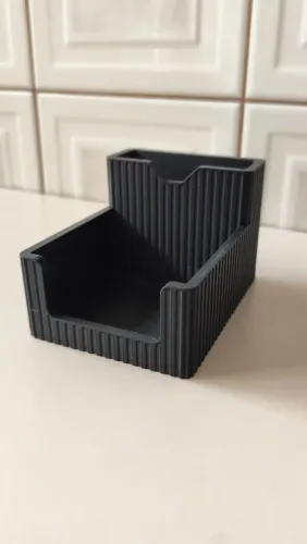 Organizador de mesa porta canetas e post-it