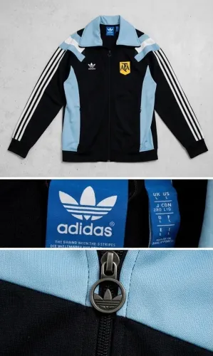     Jaqueta Adidas Retrô Argentina AFA Tamanho G