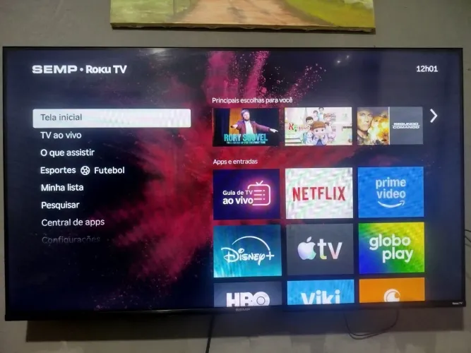 TELEVISÃO SEMP SMART 43 POLEGADAS