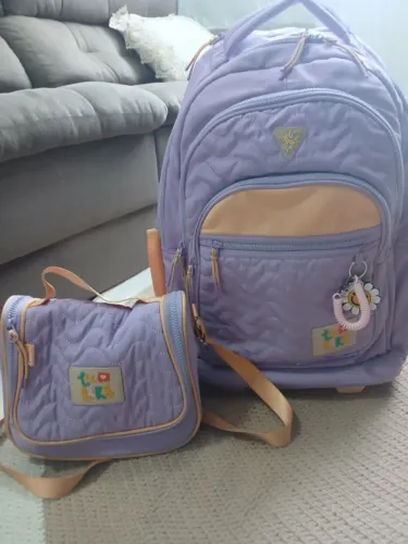 Mochila Menina ( com lancheira ) Luluca 