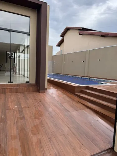 Salao grande em Inocencia Ms com quarto e piscina aluguel mensal