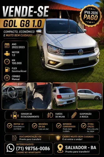 Volkswagen Gol Geração VII 1.0 12V Flex Mec. 4P 2023