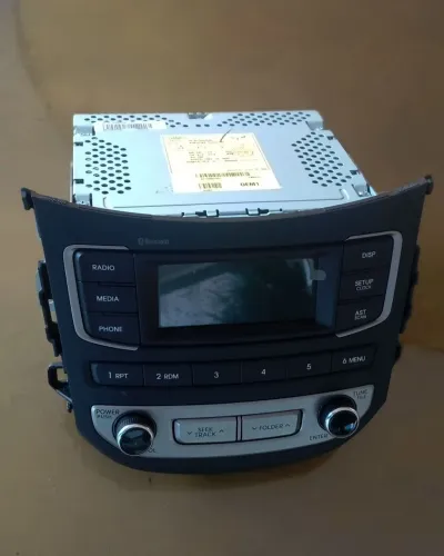 Rádio original Hyundai com Bluetooth, HB20 (2012-2015).