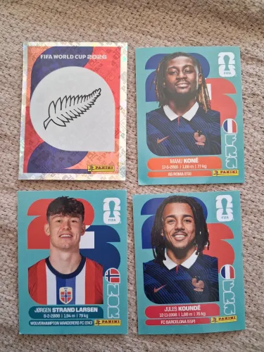 Kit figurinhas originais copa 2026
