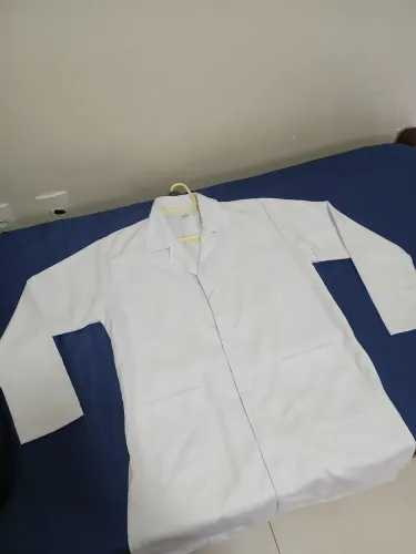 Jaleco Branco Unissex Novo (Tamanho M) 