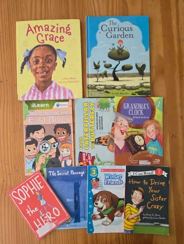 kit 8 livros infantis em inglês readers