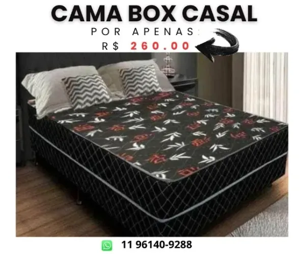 cama box casal ( promoção)