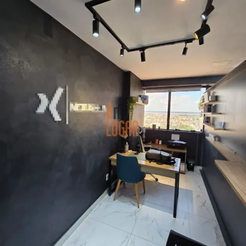 Um Lugar Imóveis vende e aluga: Sala comercial de 29,5m² no Ed. City Office, Batista Campo