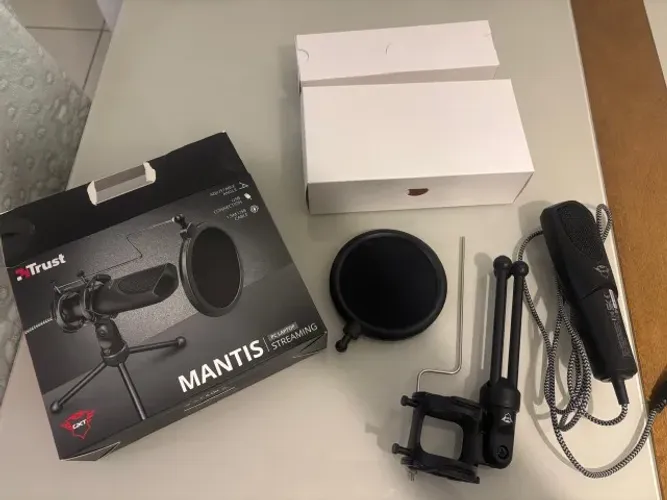 Microfone para Streamer Mantis Trust