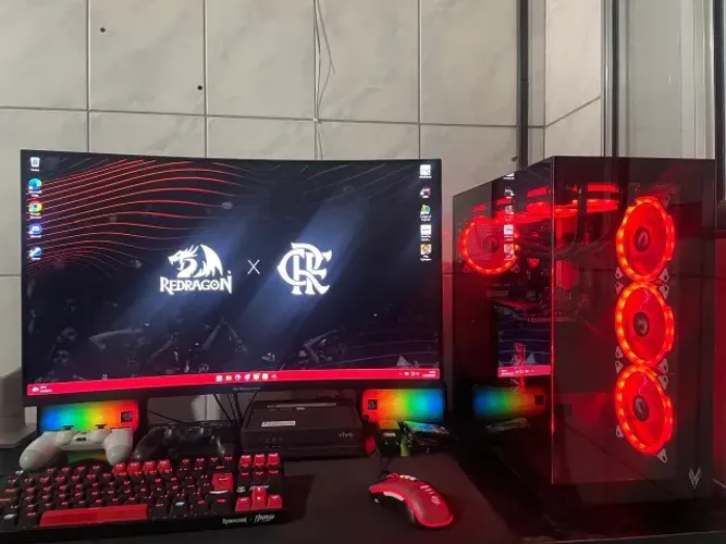 PC GAMER RYZEN 5 5600 + MONITOR CURVO 32POL 165HZ