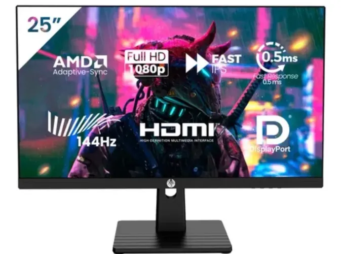 Monitor haiz 25, 144hz ips full hd
