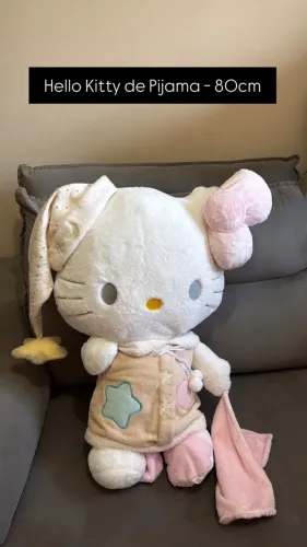 Hello Kitty de Pijama 80cm