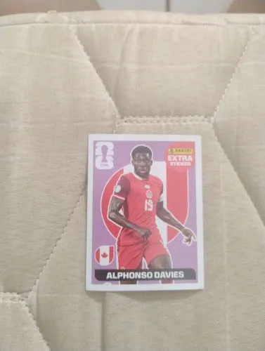 Figurinha Legend Copa Do Mundo 2026 Alphonso Davies (Sem nenhum amassado ou arranhão)