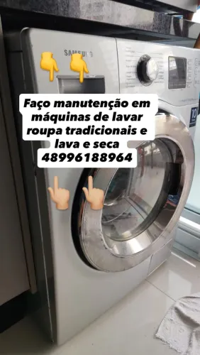 Manutenção Máquina lava e seca