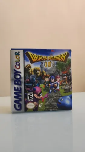 Jogo Gameboy Color Dragon Warrior I & II ORIGINAL NA CAIXA com todos os encartes