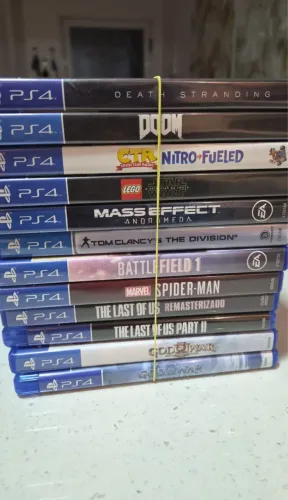 Lote de jogos PS4 - Originais 