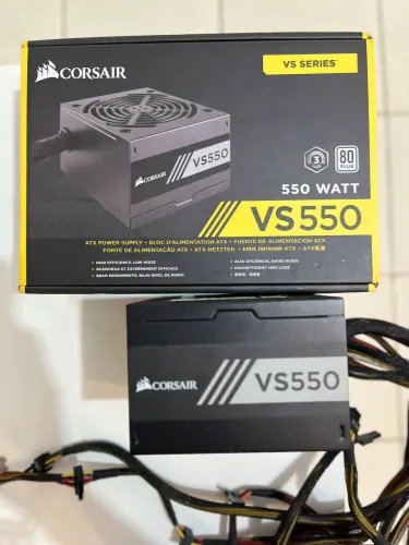 Fonte Corsair VS550 80 Plus