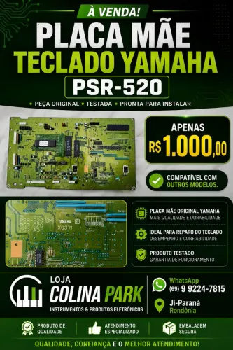 Placa Principal Teclado Yamaha