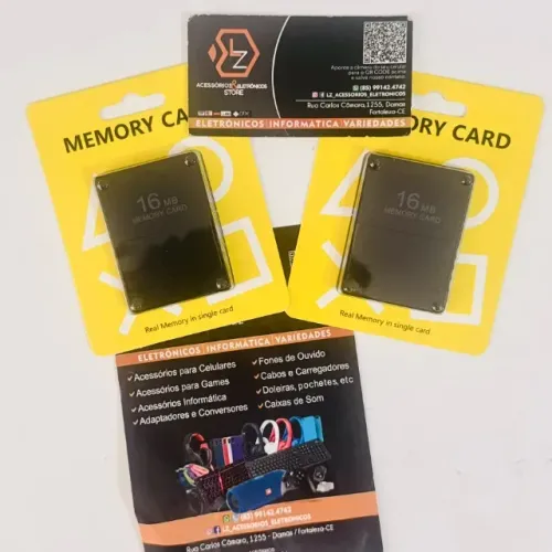Cartão de memória para Playstation 2 - 16MB