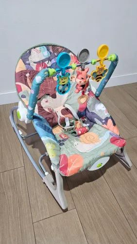 CADEIRA BALANÇO BEBÊ COM VIBRAÇÃO