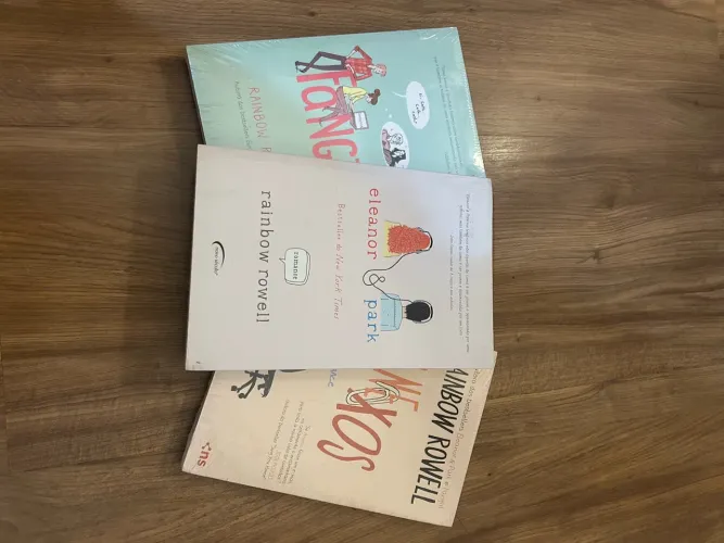 kit 3 livros rainbow rowell anexos eleanor e park fangirl