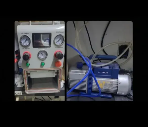 Equipamento para celular, laminadora e tira bolhas para troca de vidros por R$4.000,00  Má