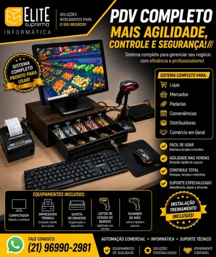 Kit pdv Básico completo
