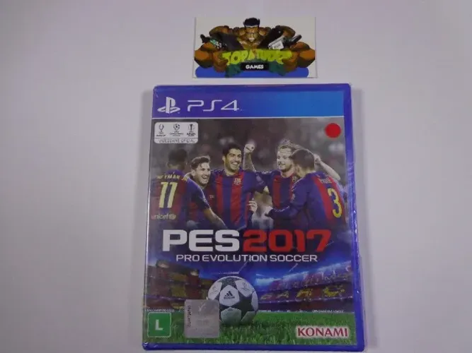 Jogo PES2017 Ps4 Novo Lacrado