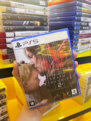 DEATH STRANDING 2 PS5 MÍDIA FÍSICA IMPECÁVEL