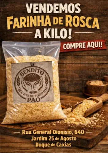 Farinha de Rosca Bendito Pão!